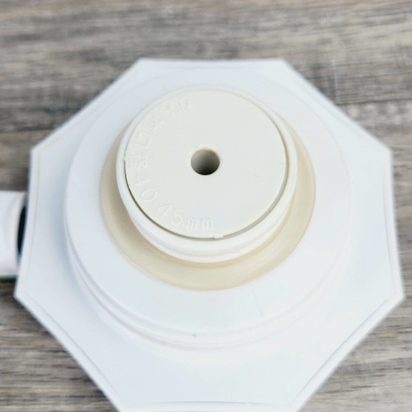 Gloria Vacuum Bottle Carafe Thermas Blue White RFS-10 Made in Japan Vintage MCM - Picture 9 of 10